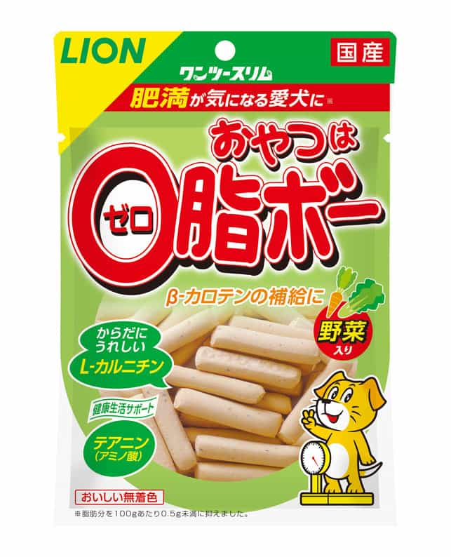 Lion-Snacks-Zero-Fat-Vegetables-80g-Premium-Japanese-Dog-Treats4903351127845