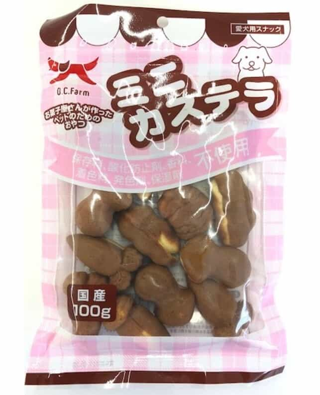 O.C.-Farm-Mini-Castella-100g-Premium-Japanese-Dog-Treats4580204851609