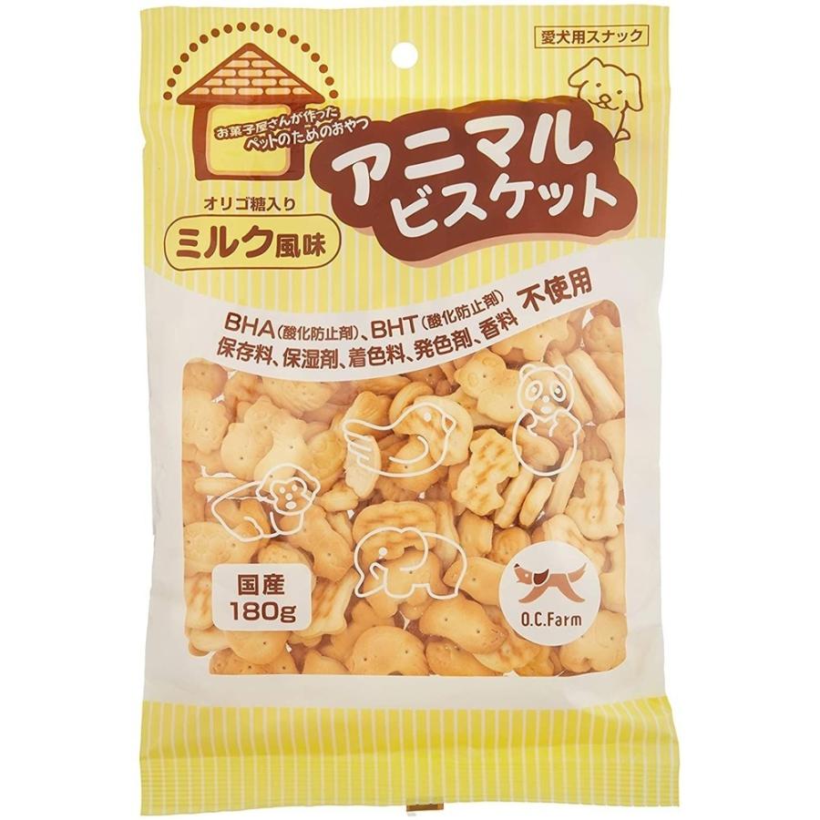 OC-Farm-Animal-Biscuits-Milk-Flavor-180g-Premium-Japanese-Dog-Treats4580204856017