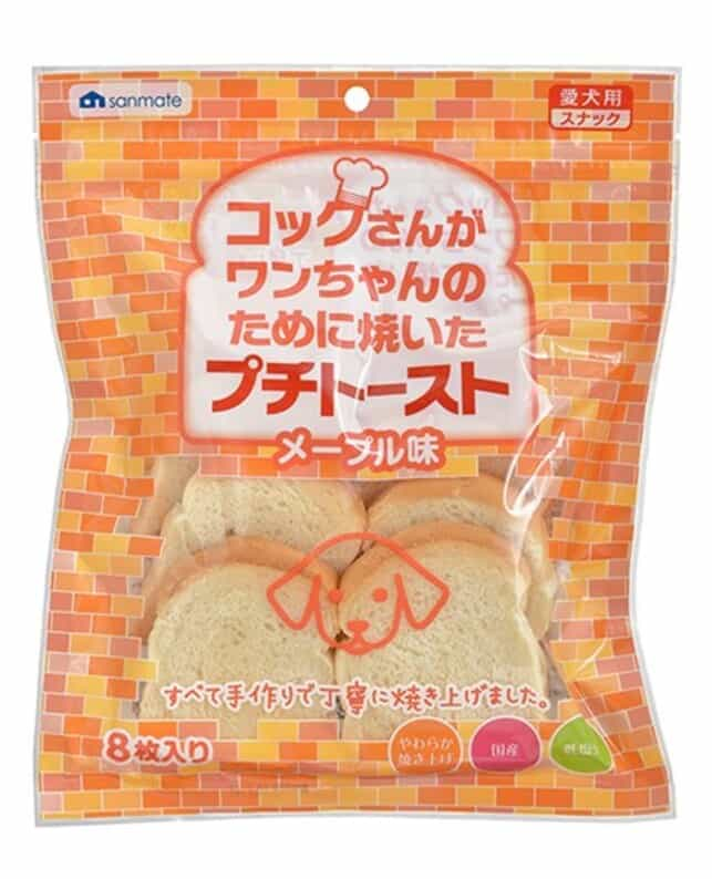 Sunmate-Petit-Toast-Maple-8-slices-Premium-Japanese-Dog-Treats4523294004395